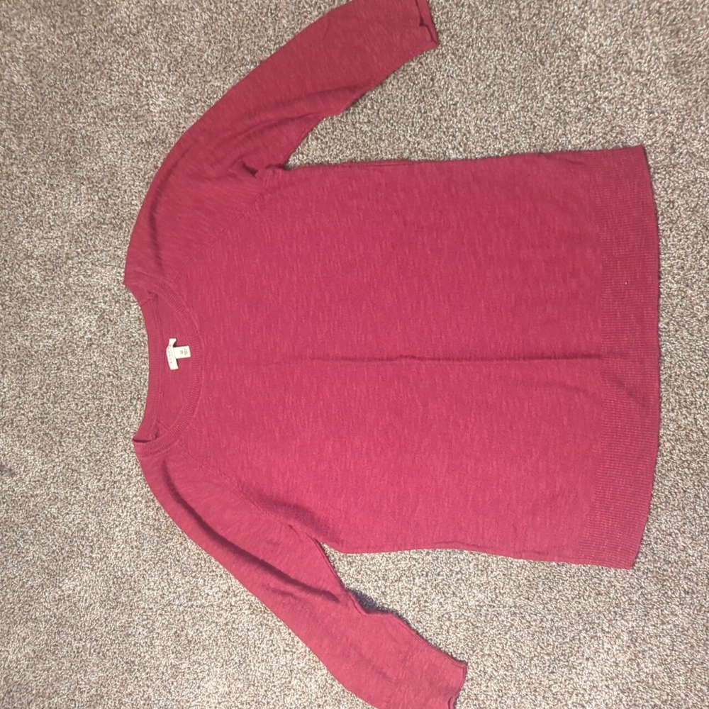 Cranberry Sonoma Sweater Sz M